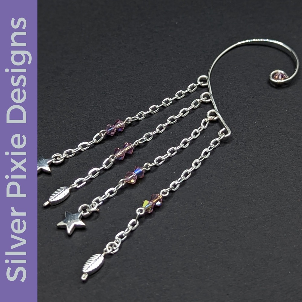 Handcrafted Faerie Ear Cuffs